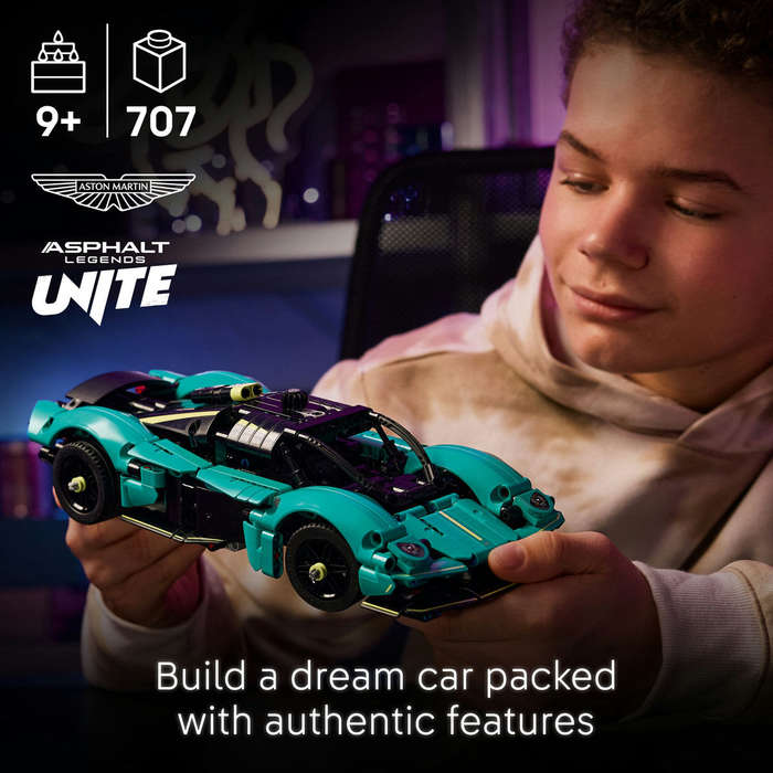 LEGO® Technic Aston Martin Valkyrie Buildable Car Model Kit 42208