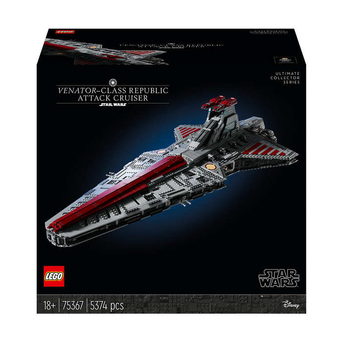 LEGO® Star Wars Venator-Class Republic Attack Cruiser UCS Building Kit 75367
