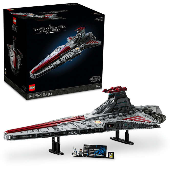 LEGO® Star Wars Venator-Class Republic Attack Cruiser UCS Building Kit 75367