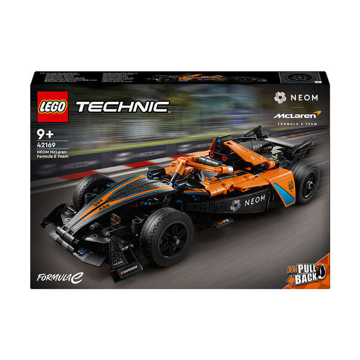 LEGO® Technic NEOM McLaren Formula E Race Car Toy Set 42169
