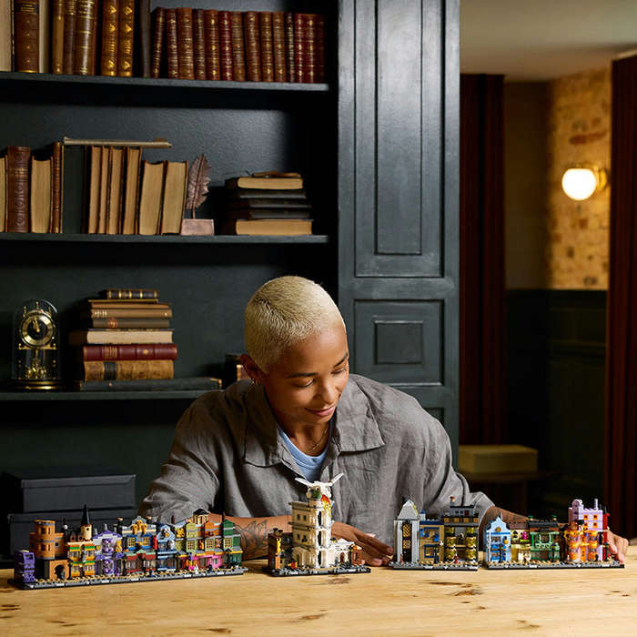 LEGO® Harry Potter Diagon Alley Wizarding Shops Set 76444