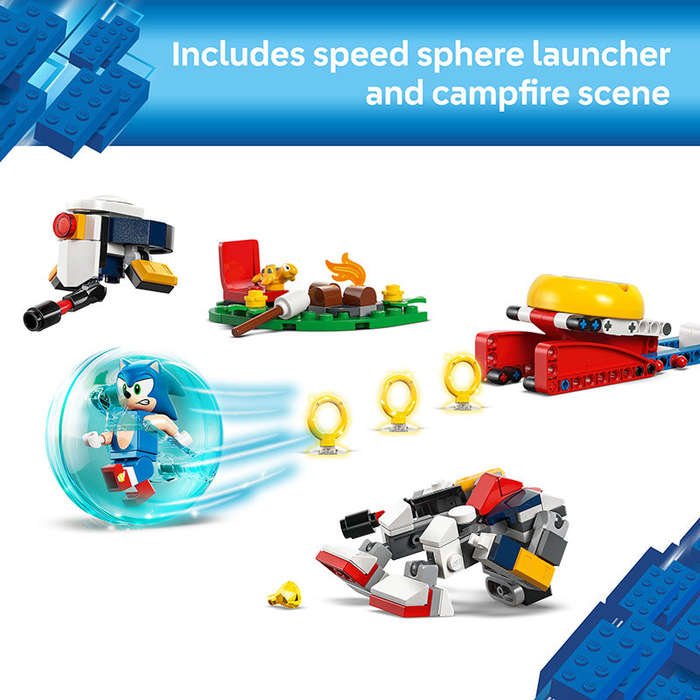 LEGO® Sonic the Hedgehog: Sonics Campfire Clash Toy 77001