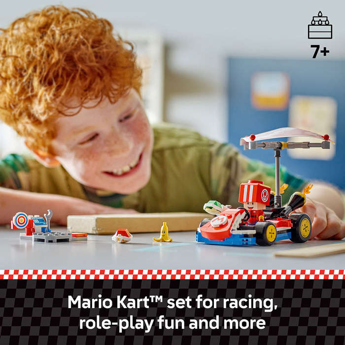 LEGO® Super Mario: Mario Kart  Standard Kart, Car Toy Playset 72032