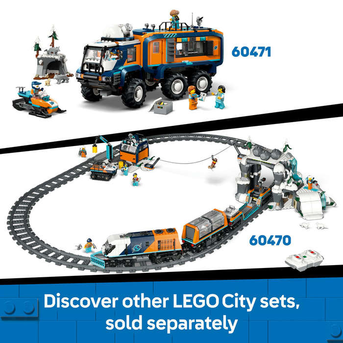 LEGO® City Central Train Station Set for Fans of Construction Toys 60469