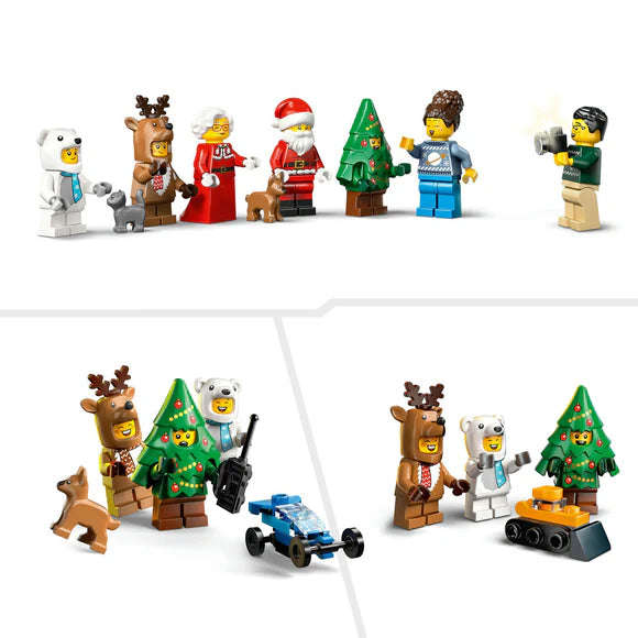 LEGO® City Advent Calendar 2025, Christmas Gift for Ages 5 and over 60475