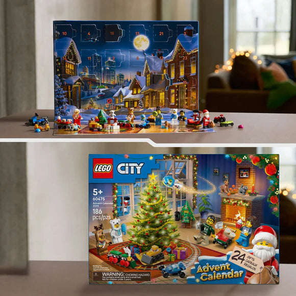 LEGO® City Advent Calendar 2025, Christmas Gift for Ages 5 and over 60475