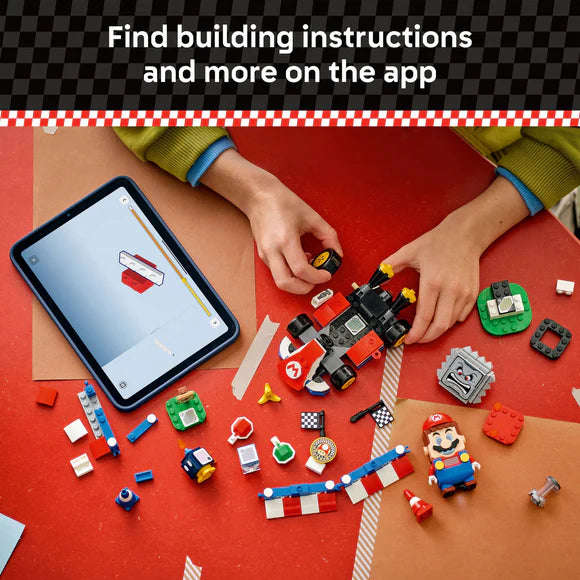 LEGO® Super Mario: Mario Kart  Interactive LEGO® Mario & Standard Kart 72043