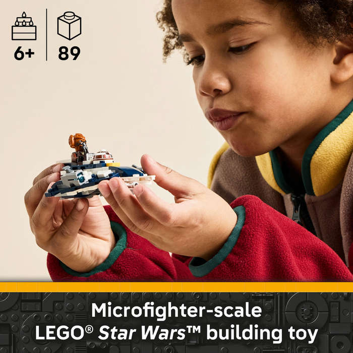 LEGO® Star Wars Plo Koons Jedi Starfighter Microfighter Building Toy 75400