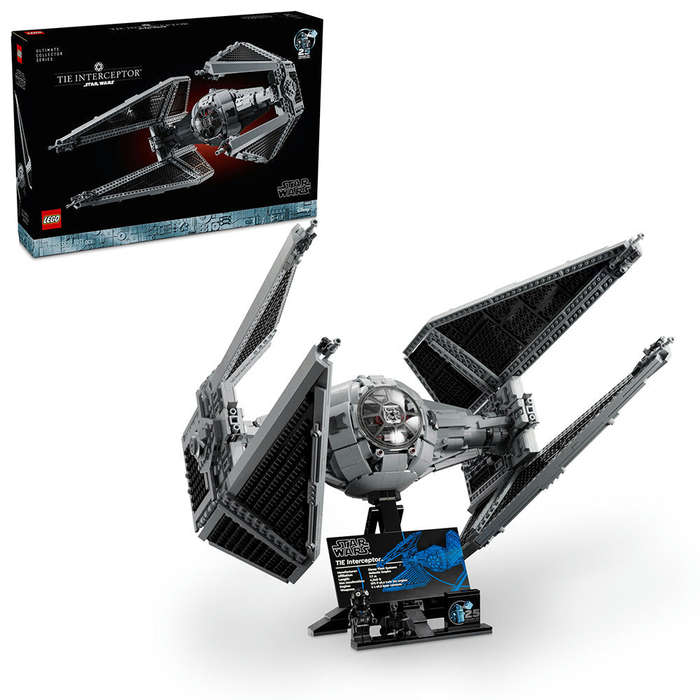 LEGO® Star Wars TIE Interceptor Building Set for Adults 75382