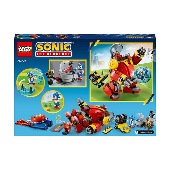LEGO® Sonic the Hedgehog Sonic vs. Dr. Eggmans Death Egg Robot 76993