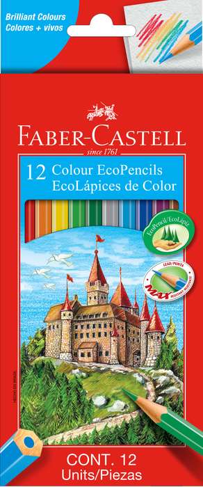 Faber-Castell 12 Colour EcoPencils