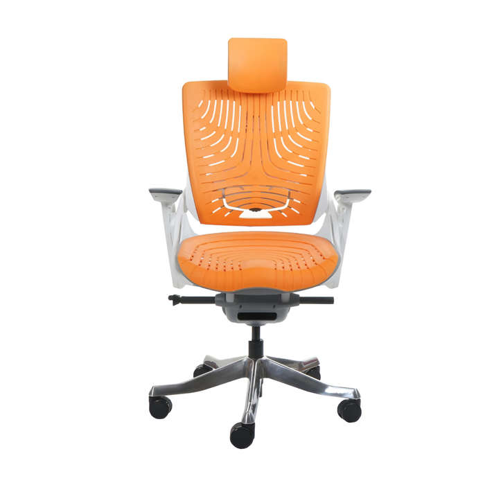Merryfair Wau Ergonomic Swivel Office Chair with Adjustable Height - TPE Back and Seat