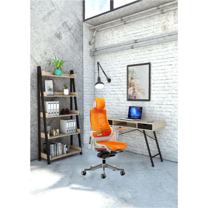 Merryfair Wau Ergonomic Swivel Office Chair with Adjustable Height - TPE Back and Seat