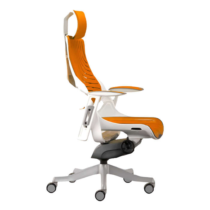 Merryfair Wau Ergonomic Swivel Office Chair with Adjustable Height - TPE Back and Seat