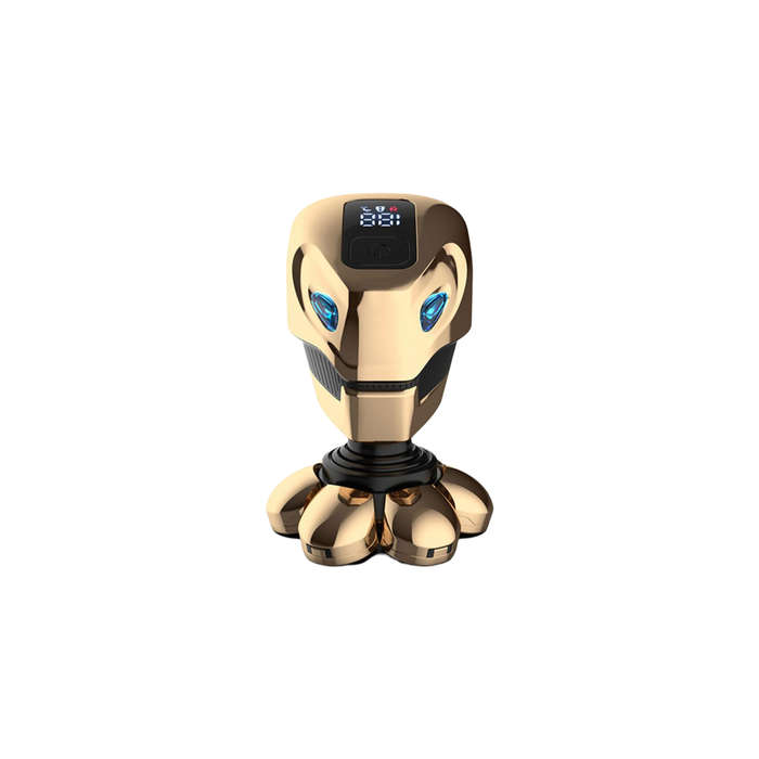 Electric Wireless 5-in-1 Mens Rotary Head Shaver  Multi-Function Grooming