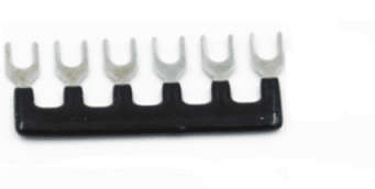 Jumper Block Terminal Strips, 25A, Black