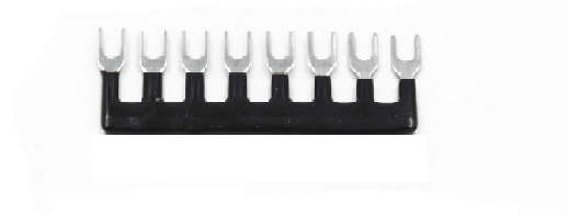 Jumper Block Terminal Strips, 25A, Black