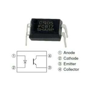 PC817 DIP-4 Optocoupler (10 Pack)