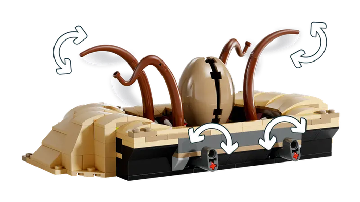 LEGO® Star Wars Desert Skiff & Sarlacc Pit toy vehicle playset (75396)
