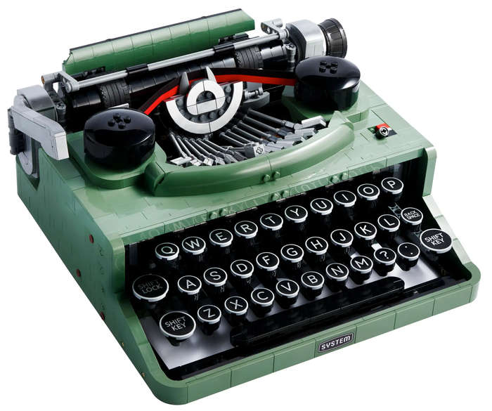 LEGO Ideas  21327 typewriter