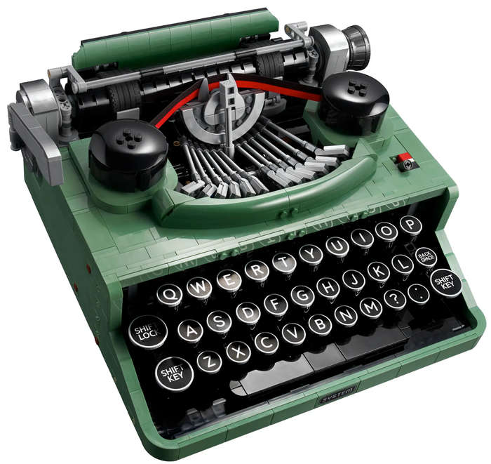 LEGO Ideas  21327 typewriter