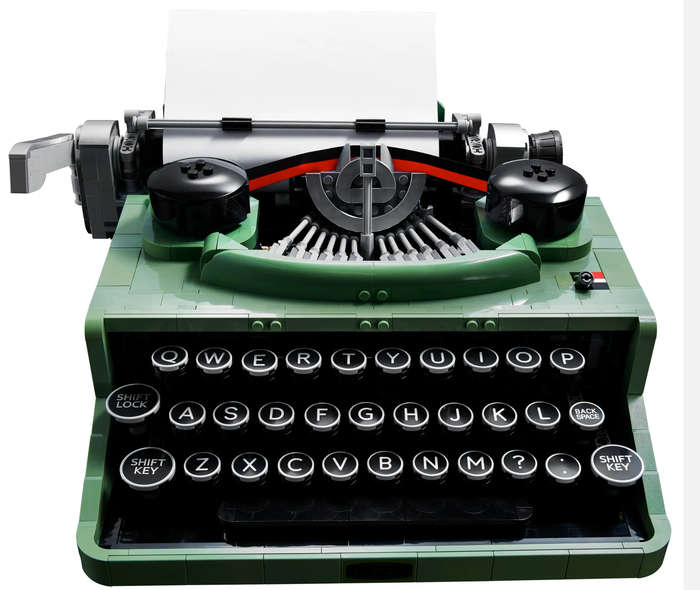 LEGO Ideas  21327 typewriter