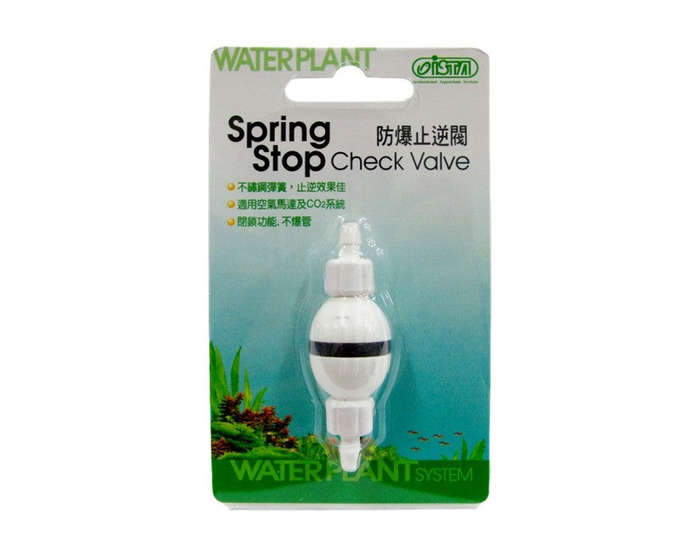 Ista Waterplant Spring Stop Check Valve