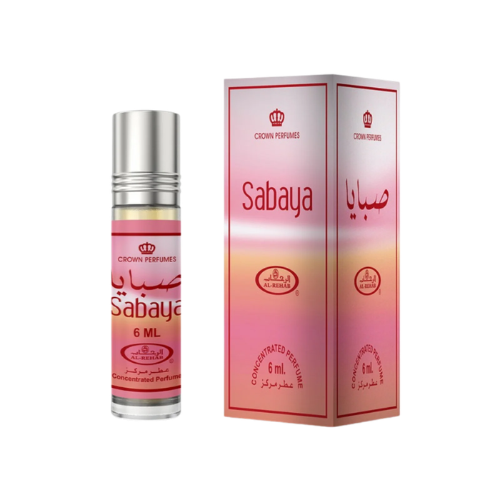 Al Rehab Sabaya 6 ml Attar / Perfume Oil  Fresh Citrus & Floral Fragrance