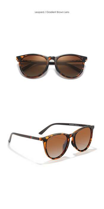 Kdream Leopard Luxe Gradient Sunglasses