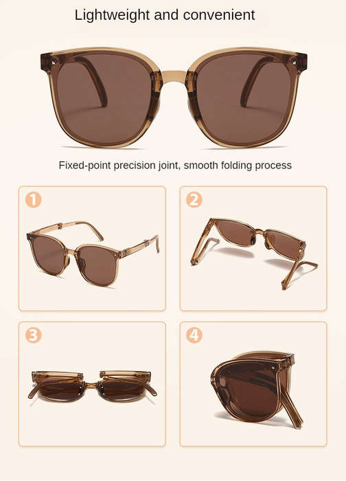 SekelBoer Polarized Folding Shades - Onyx Flipster