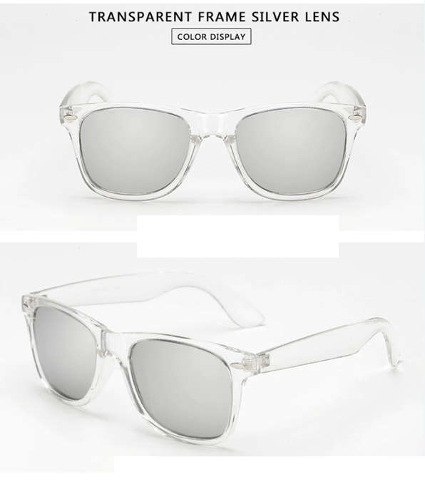 SekelBoer WarBlade Clear Frame & Silver Lense