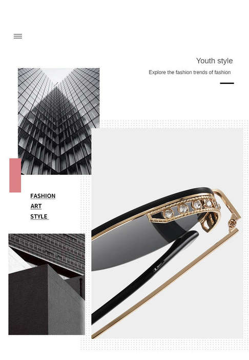 SekelBoer Diamond-studded Skyline Shades