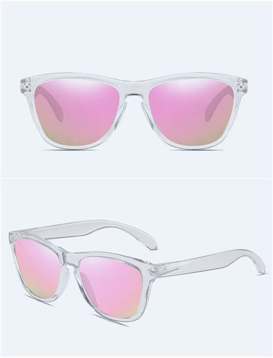 SekelBoer WarBlade Clear Frame & Pink Lense