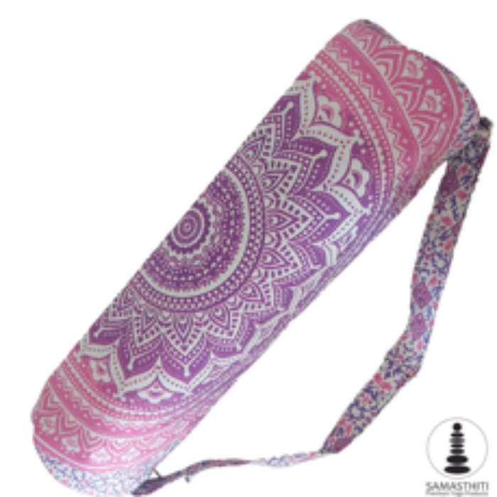 Yoga Mat Carry Bag - Yoga Mat Carry Bag / Mandala Design / Green