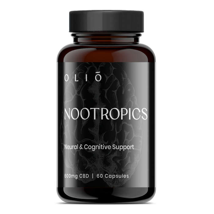 CBD Nootropic Capsules - Nootropic Capsules - 600mg:  Wholesale Pack of 3 (R300 Each)