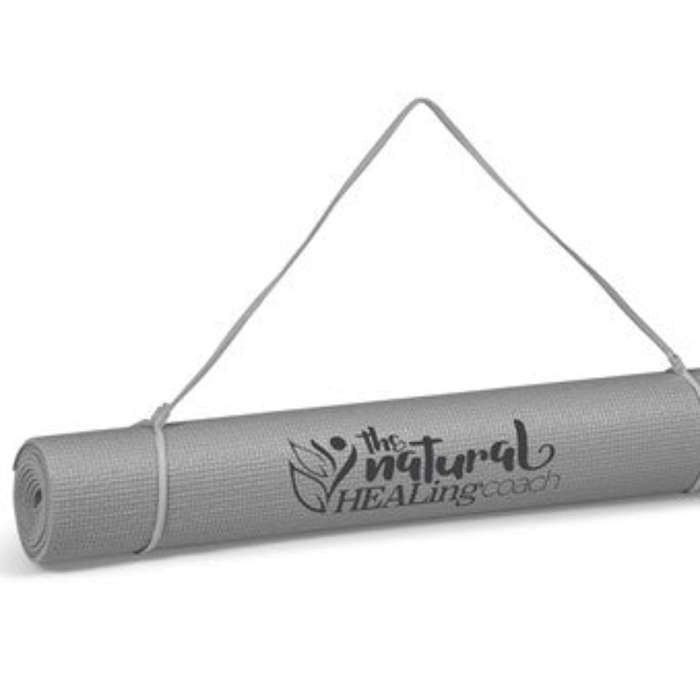Yoga Mat With Carry Strap - Grey Yoga Mat with Carry Strap: Wholesale Pack of 3 Mats (R272.00 Each)