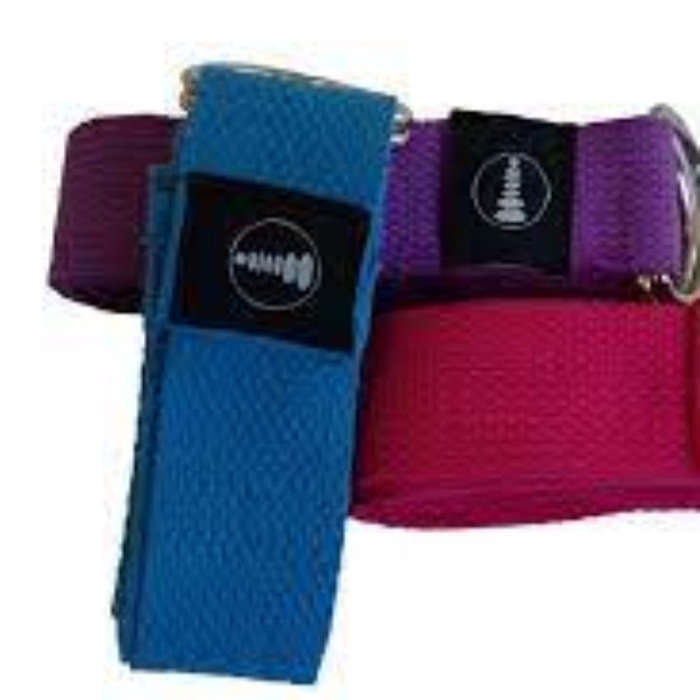 Yoga Strap - Cotton - Cotton Yoga Strap - Black