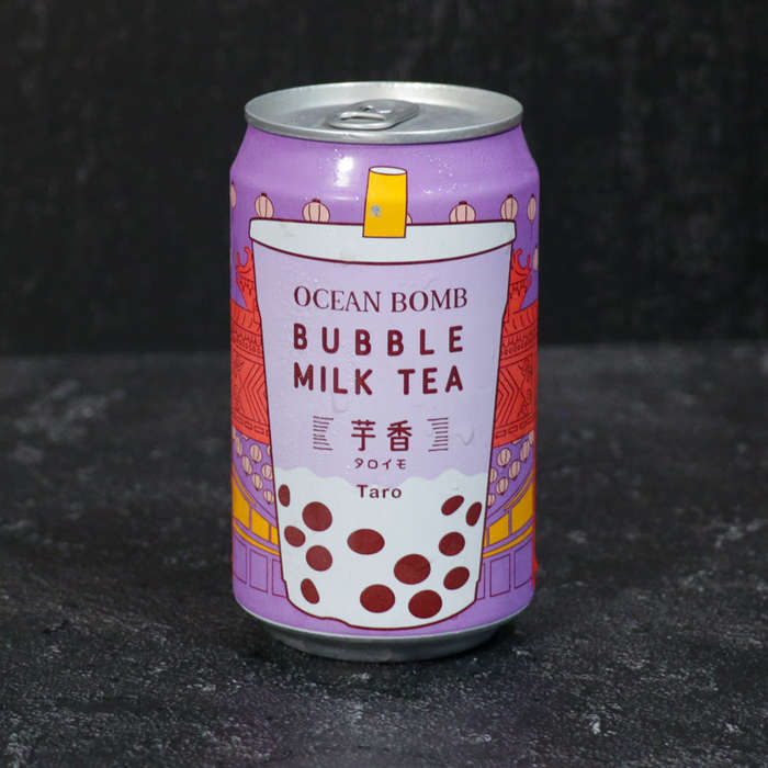 Ocean Bomb Bubble Milk Taro Tea 315ml