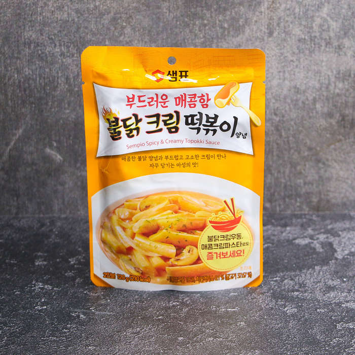 Sempio Buldak Cream Topokki Sauce 120g