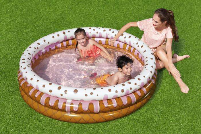 Bestway Bestway 1.60m X H38cm Sundae Funday Kiddie Pool 390 L