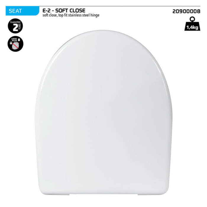 Wirquin Toilet Seat E2 Soft Close
