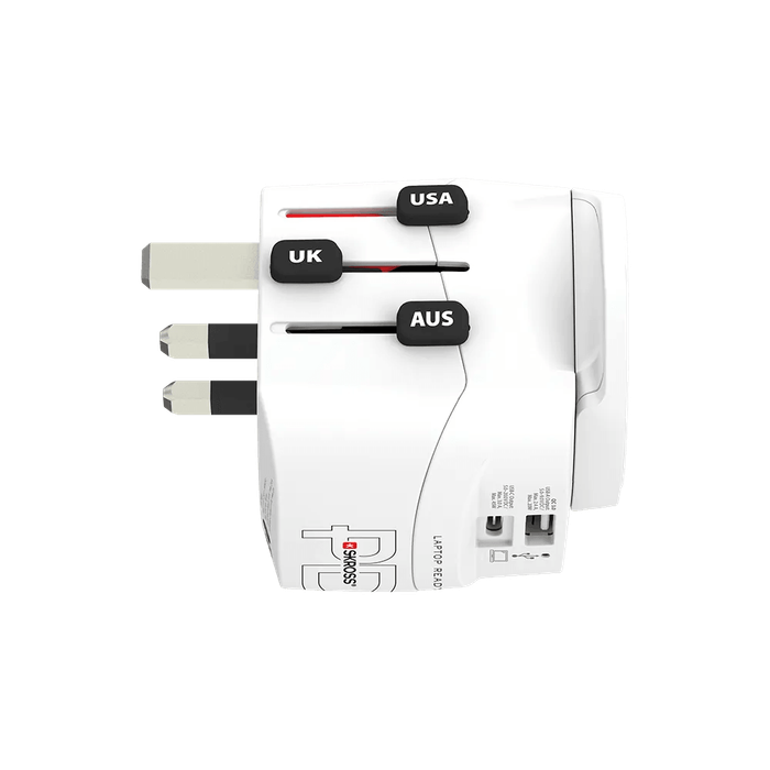 SKROSS - PRO Light USB (4xA) - World Travel Adapter with USB Charging