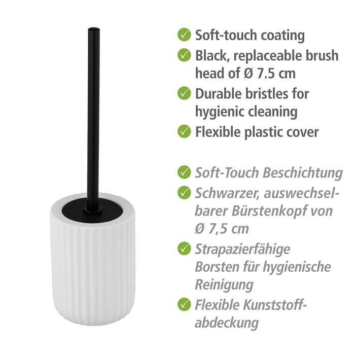 Toilet Brush Belluno White Ceramic