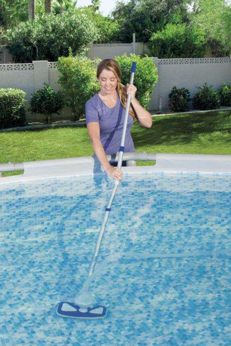 Bestway Deluxe Maintenance Kit 279cm (Contents:1 Aluminium Pole, 1 Mesh Netting, 1 Skimmer, 1pc 7...