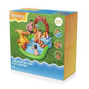 Bestway 2.41m X 1.40m X 1.37m Jurassic Splash Play Center