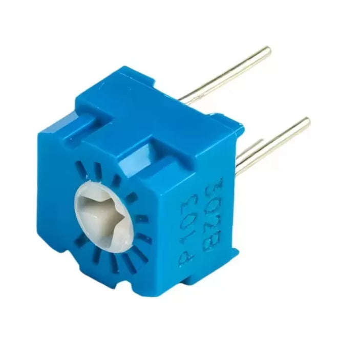 Trimpot Potentiometer Top Adjust Scr S Turn 200 E 3323 P201 (200 R)