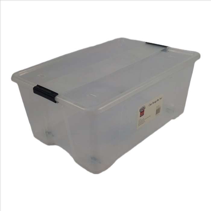 Seagull Clear Storage Box No.4 73 Lt