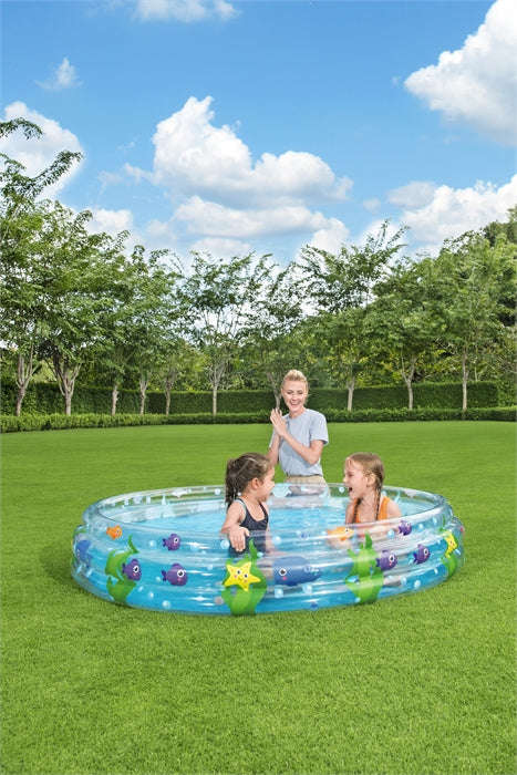 Bestway 1.83m X H33cm Deep Dive 3 Ring Pool 480 L