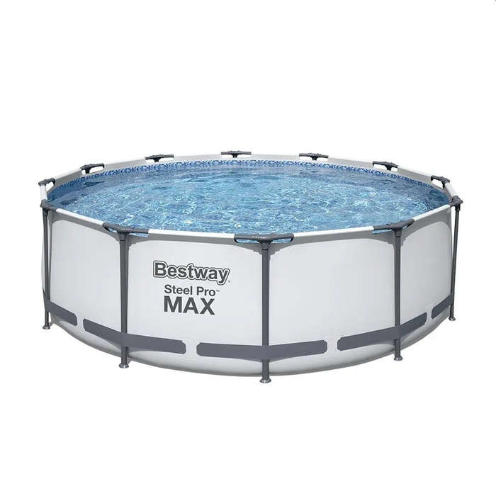 Bestway 3.66m X 1.00m Steel Pro Max Frame Pool Set 9,150 L (With 1.07m Ladder)