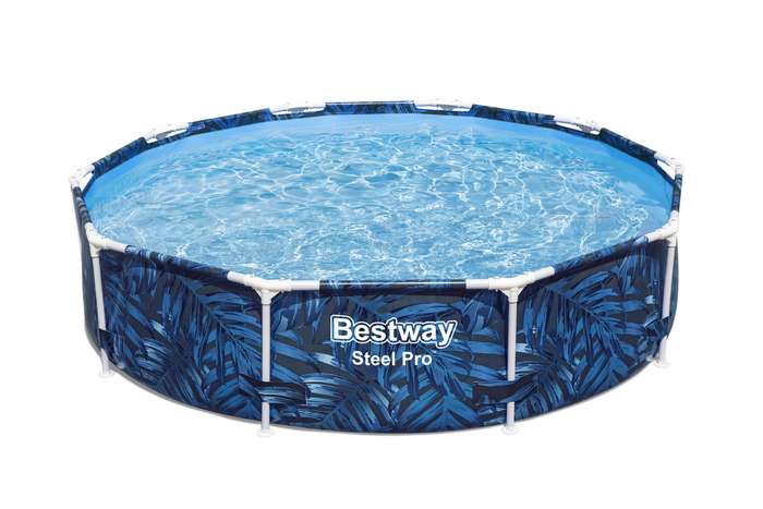 Bestway 3.05m X 66cm Steel Pro Frame Pool (No Pump) 4,062 L(blue)